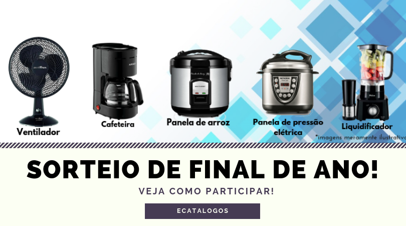Sorteio final de ano Ecatálogos